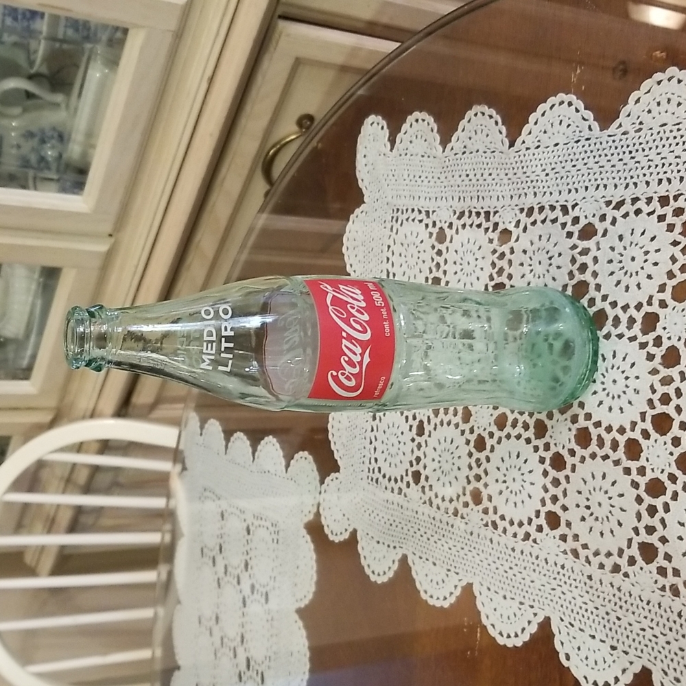 Green Coke Bottle